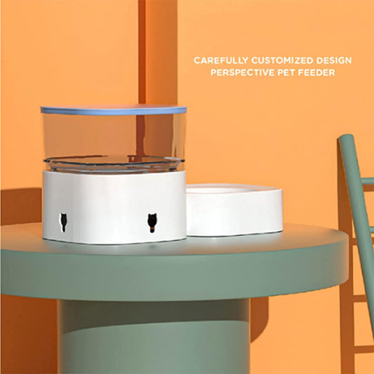 Dispenser Water Dispenser and FeederPets Feeder Dog Feeder Cats Feeder with Water Dispenser Gravity Capacity Pets Feeder Auto for Small Medium Big Cats Dogs cat Fountain (Size : Feeders) ( Water