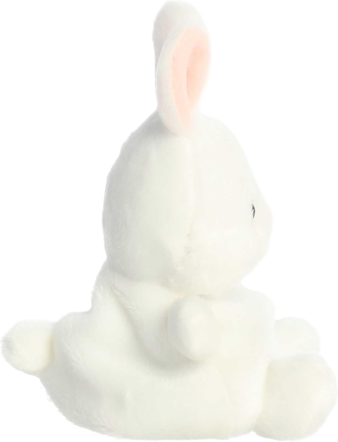 Aurora® Adorable Palm Pals™ Cottontail Bunny Stuffed Animal - Fun Collectible Plush for Kids and Adult Collectors - Perfect for Decorating Rooms and Birthday Gifts - White 4.5 Inches