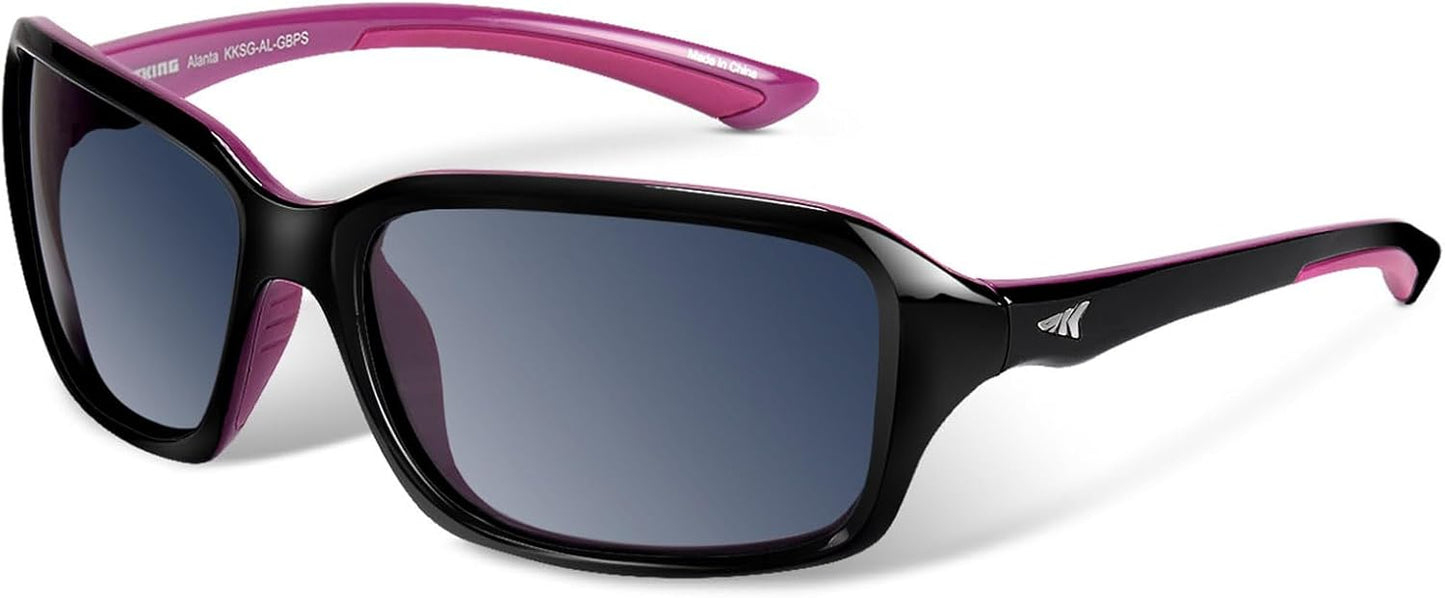 KastKing Alanta Polarized Sunglasses With PuriVex Protective Lens Coating,UV400 Women Sunglasses for Cycling Driving Fishing