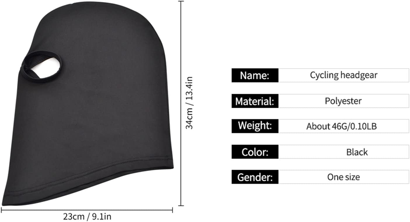 3 Hole Full Face Mask, Women Men Thin Balaclava Face Mask for Motorcycle Bike Hunting Cycling Cap Ski