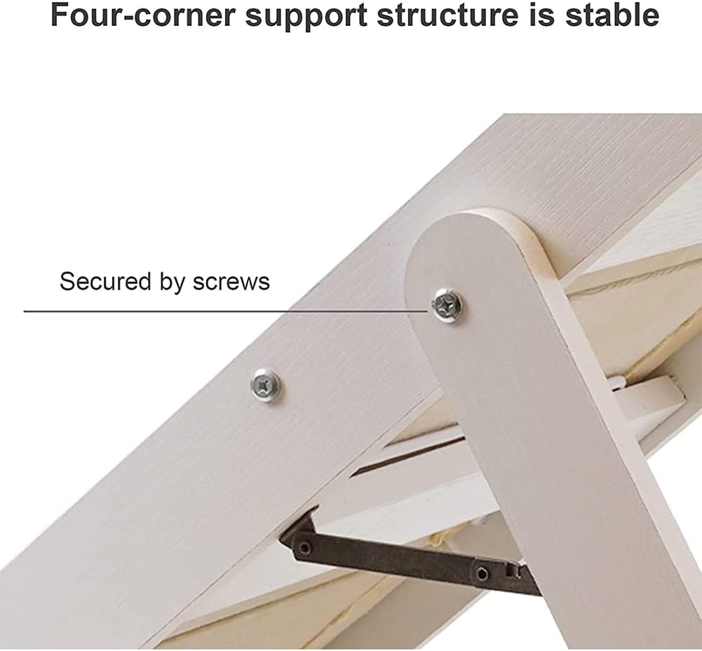 Portable Folding Pet Stairs Ramp Non-Slip Soft Surface Supports Up to 40Kg Pet Stairs for Dogs Cats High Beds Sofa A (B)