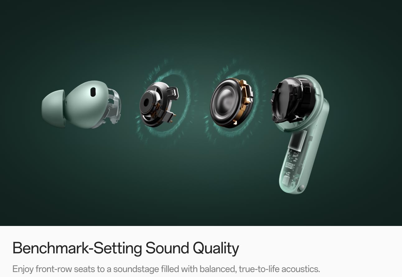 OnePlus Buds 4, Bluetooth Wireless Earbuds, Storm Gray, E513A, in-Ear Headphones with Active Noise Cancellation