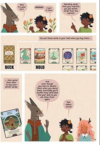 Renegade Game Studios The Tea Dragon Society Card Game 2-4 Players, Ages 10 up Deck Building