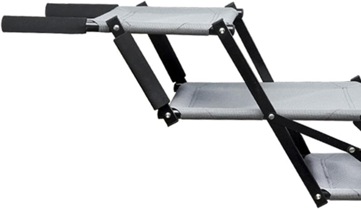 Dog Car Steps,Dog Car Stairs,Folding Pet Ladders,Portable Ramps for Cars and SUVs,Secure Buckle,Wear-Resistant,Folding Design