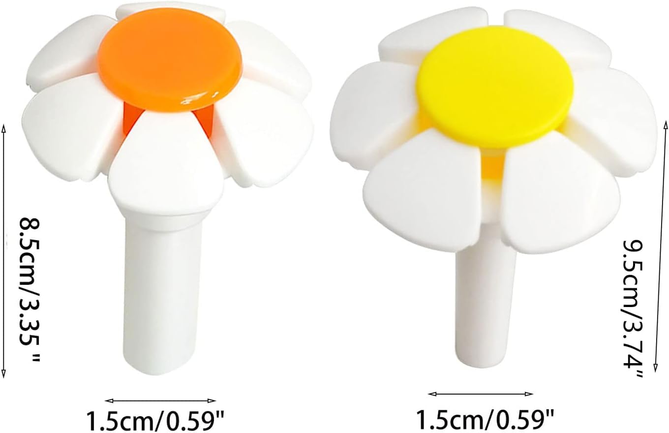 Jowxsx Pet Water Fountain Nozzle Replacement Yellow Flower for Head for Cat Fountain Automatic Drinking Water Dispenser