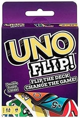 Mattel Uno No Mercy, Uno and Flip Card Game, Combo Pack of 3