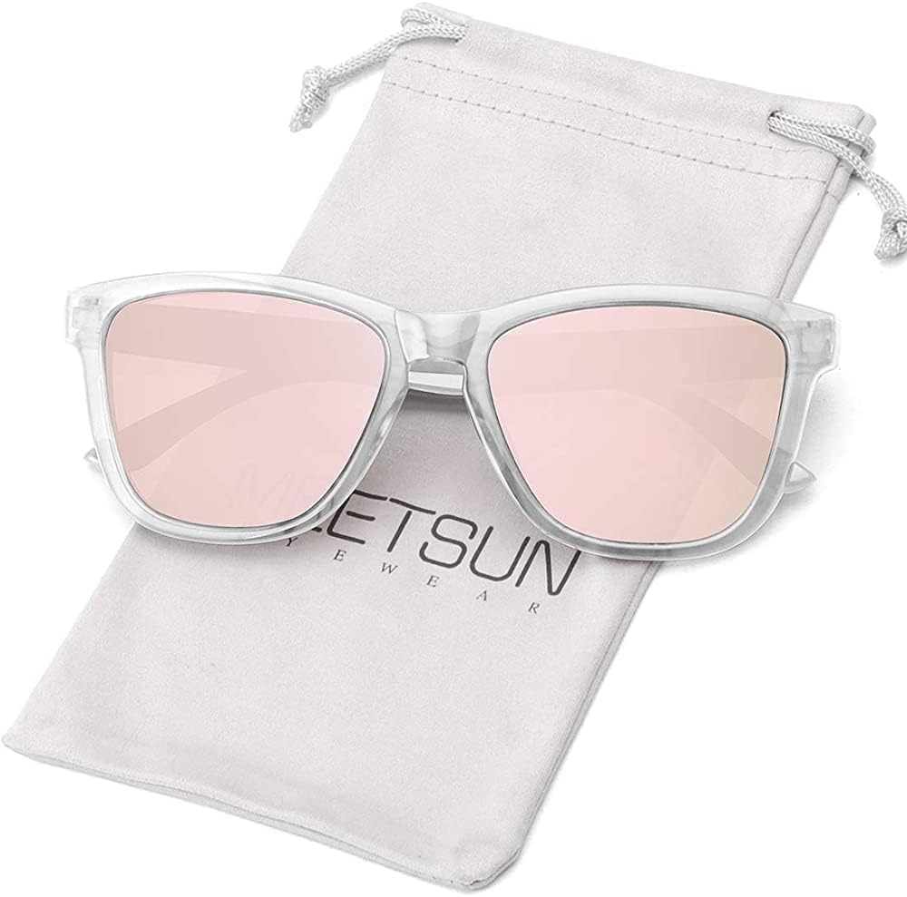 MEETSUN Polarized Sunglasses for Women Men Classic Retro Trendy Designer Style