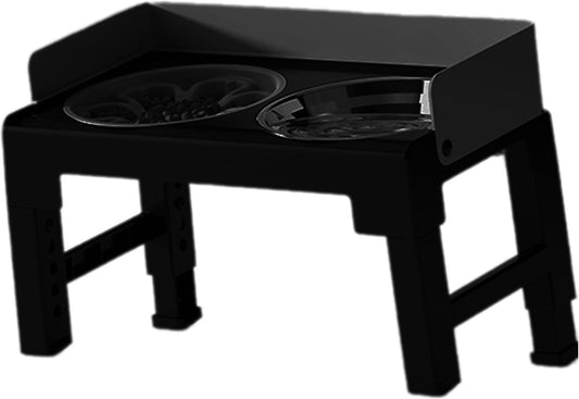 Automatic Pet Feeders Height Adjustable Slow Feeder Detachable Drinking Bowl Slow Down Eating Adjustable Pet Feeders Stand