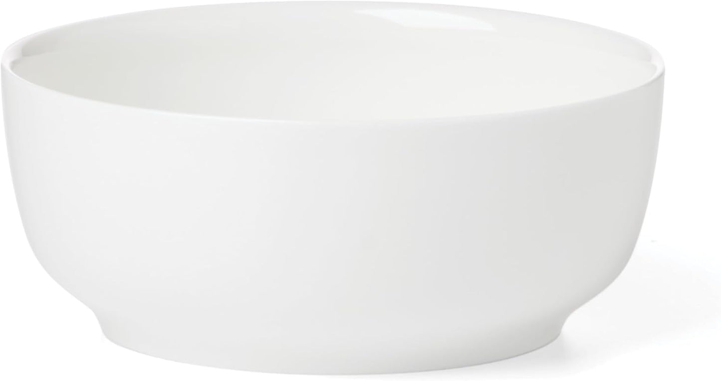 Lenox 899191 Modern White Coupe 24-Piece Dinnerware Set, Service For 8
