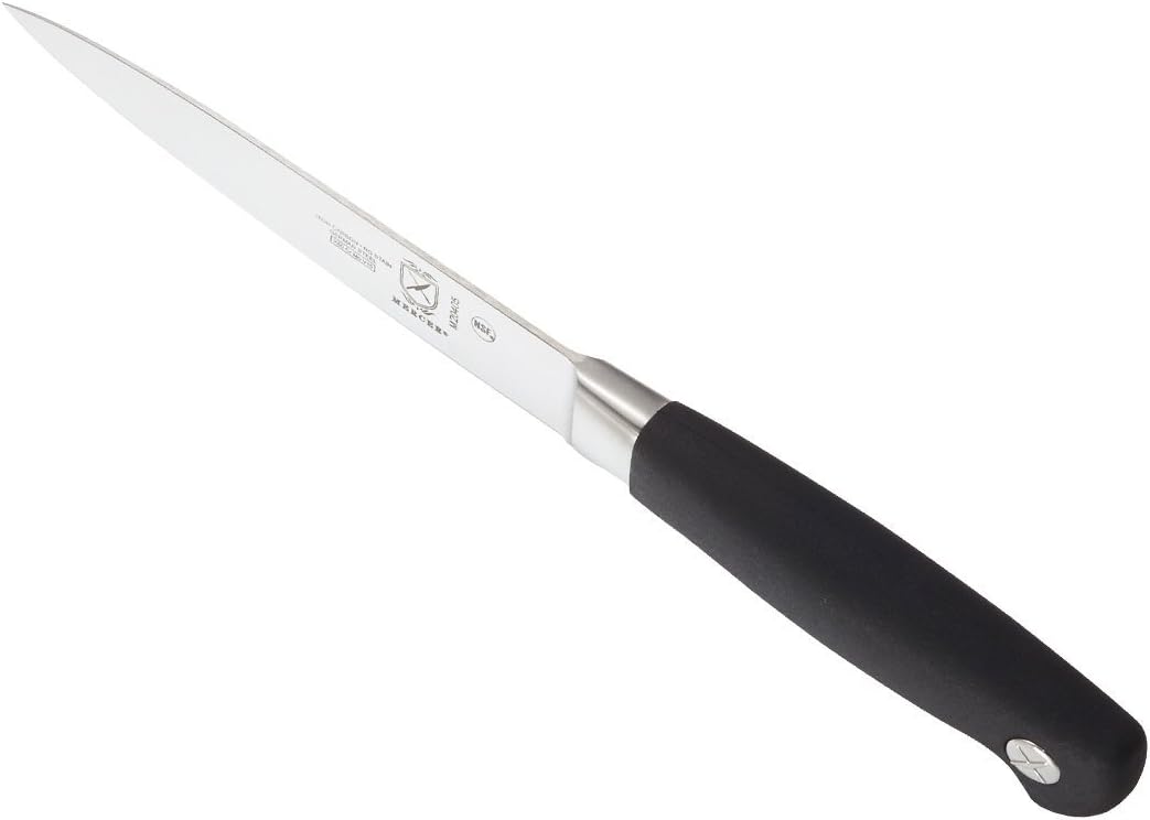 Mercer Culinary M20405 Genesis 5-Inch Utility Knife,Black