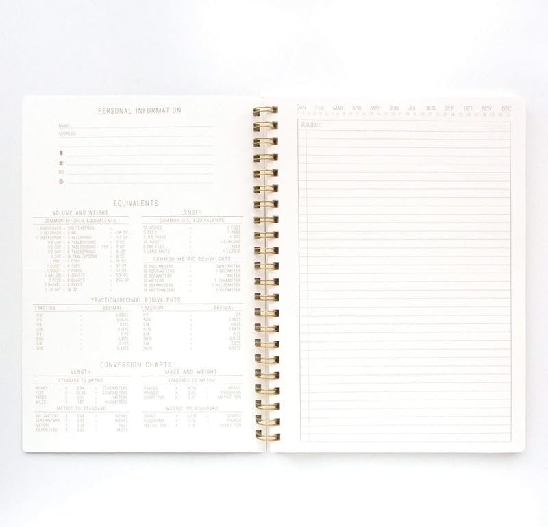 DesignWorks Ink Textured Paper Twin Wire Notebook, Daily Planner & Soft Cover Writing Journal, 160 Lined Perforated Pages, Large Spiral Notebook for Work & Journaling, 8.25 x 11.625 in, Black