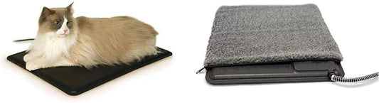 K&H Pet Products Extreme Weather Outdoor Heated Kitty Pad with Deluxe Cover