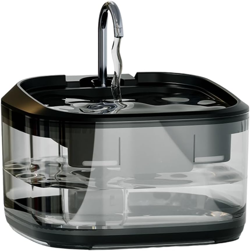 4.5L Automatic Pet Water Fountain with Quiet and Effective Filter Systems Small Dogs Watering Supply