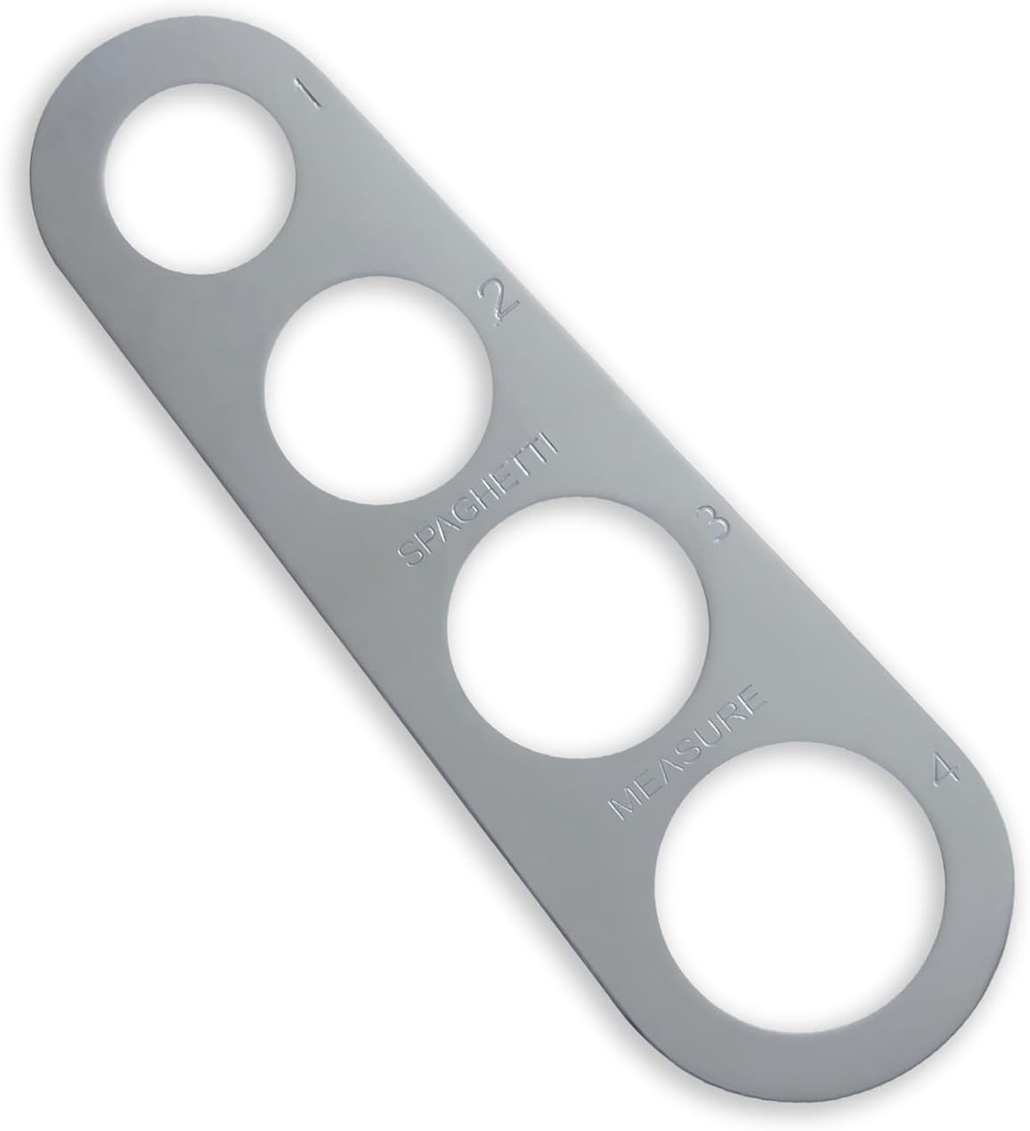 Stainless Steel Spaghetti Measurer Tool Quick Pasta Measuring Tool for Kitchen Cooking Tool (Silver, 1pcs)