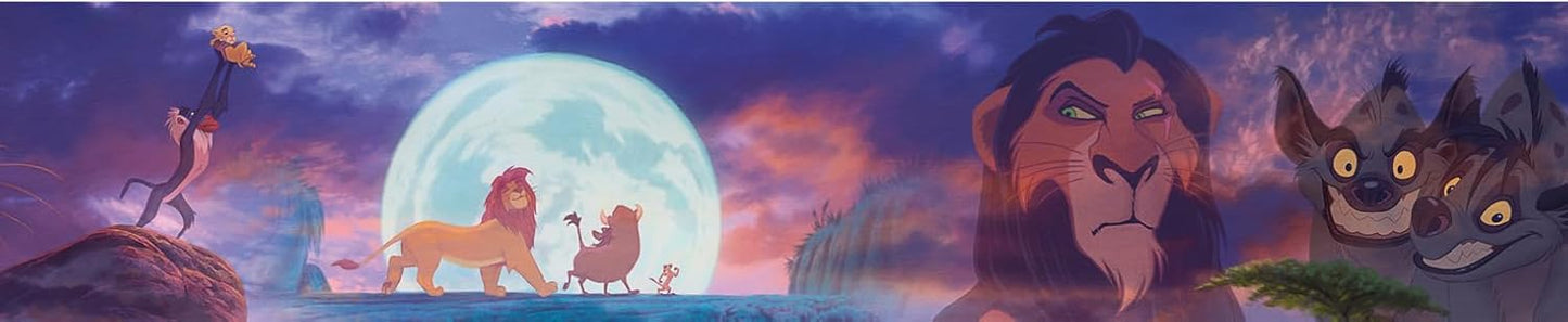 Buffalo Games Ceaco - Silver Select - Disney - Steve Read - The Lion King Vignette - 1000 Piece Jigsaw Puzzle for Adults - Challenging Puzzle Perfect for Game Nights - Finished Size is 26.75 x 19.75