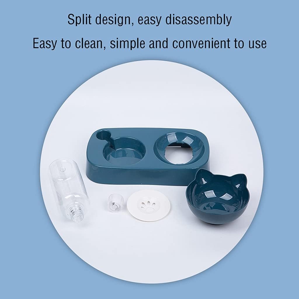 Pet Elevated Bowls Durable Double Dog Bowls Raised Stand Feeding & Watering Supplies Dog Feeder Pet Supplies (Color : B) (C)