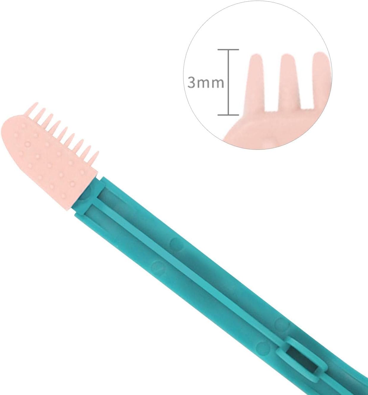 Cat Eye Brush Kitten Eye Rub Comb Pet Dog Eye Wipe Cleaner Grooming Supplies (Pink)