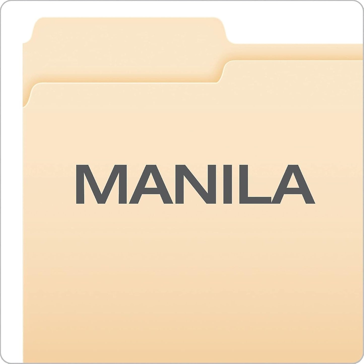 Pendaflex Double Stuff File Folders, Letter Size, Manila, 1/3 Cut, 50/BX (54459EE)