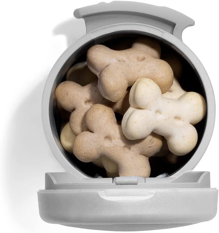 Flexi Multi Box Light Grey - For dog training treats/poop bag dispenser