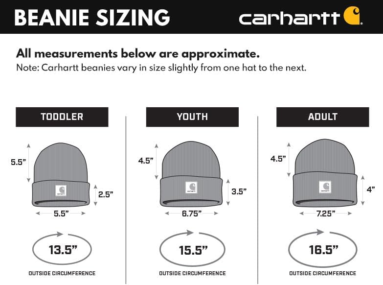 Carhartt Unisex Baby Knit Beanie Cuff Hat