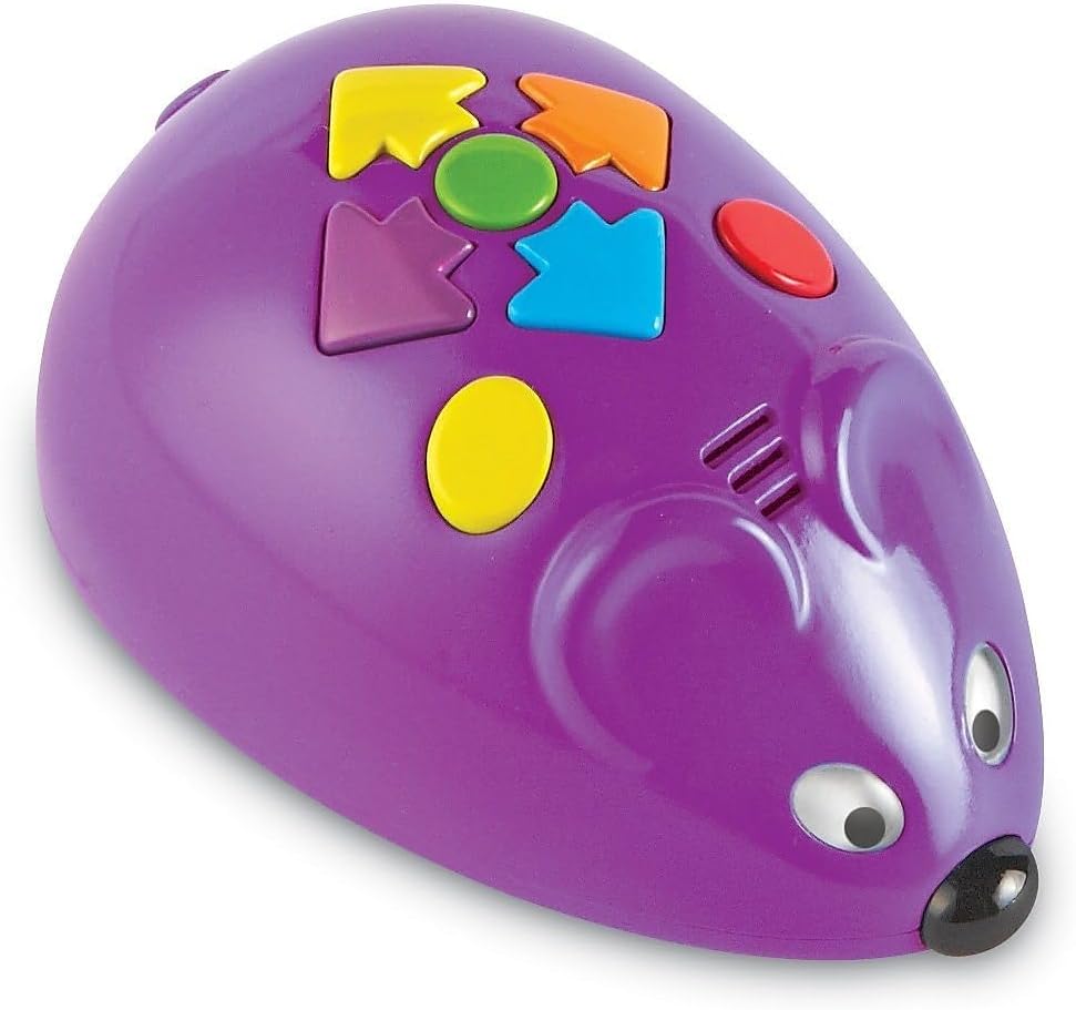 Learning Resources Code & Go Robot Mouse - Toddler STEM Toys, Pet Programmable Games, Screen Free Activities, Robotics Preschool and School, Gifts for Girls And Boys