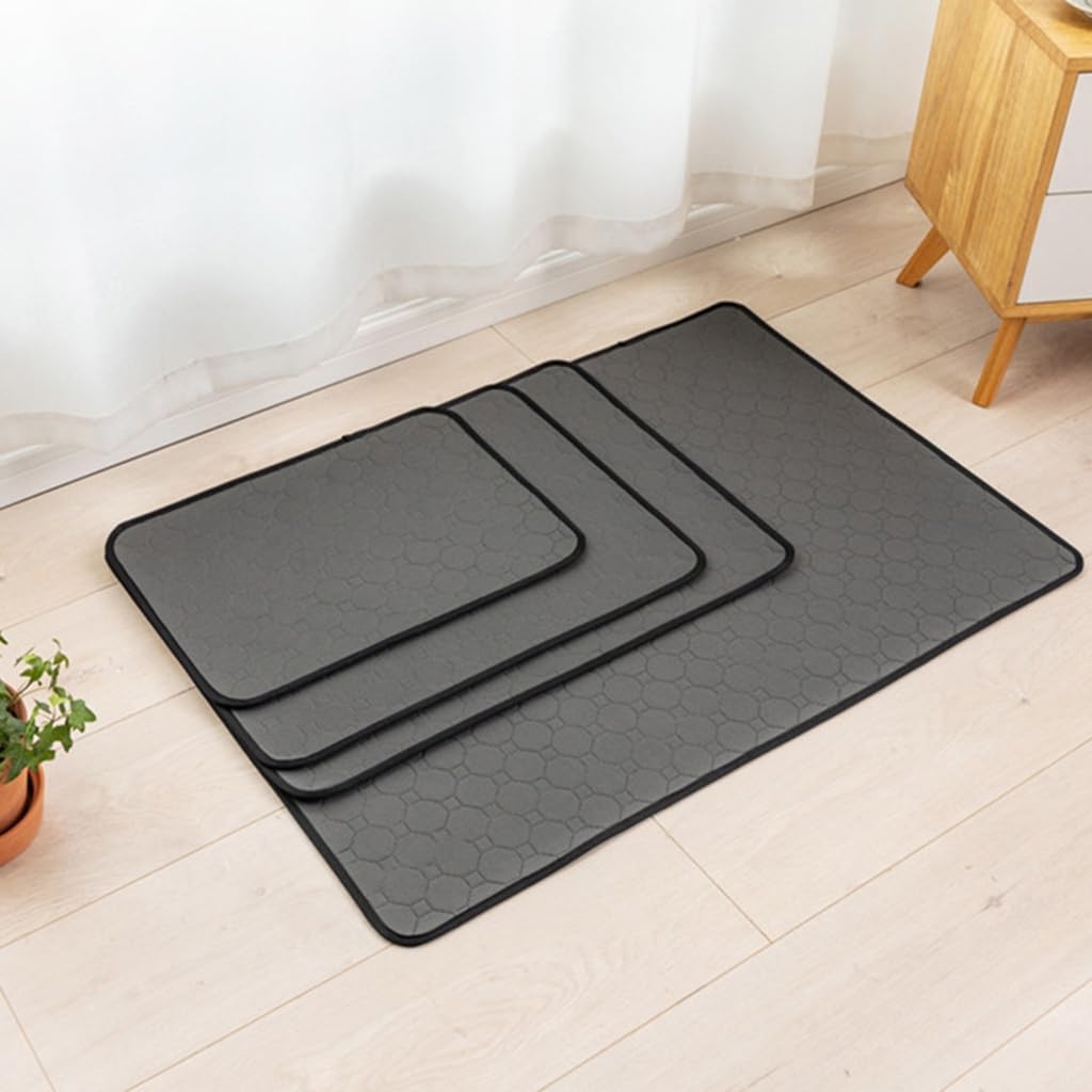 Pet Dog Bed Pad Reusable Dog Pee Pad High Absorbent Diaper Pad Whelping Mats Soft Kennel Pad Training Bedding