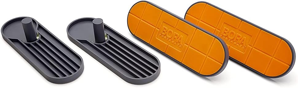 BORA Wide Panel Supports, Centipede Workbench Accessory, Holds Material Firmly While Cutting, 4-Pack, CA0804