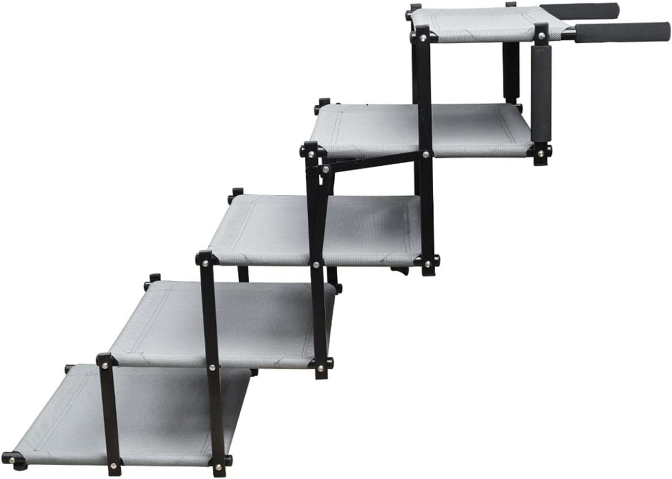 Dog Car Steps,Dog Car Stairs,Folding Pet Ladders,Portable Ramps for Cars and SUVs,Secure Buckle,Wear-Resistant,Folding Design