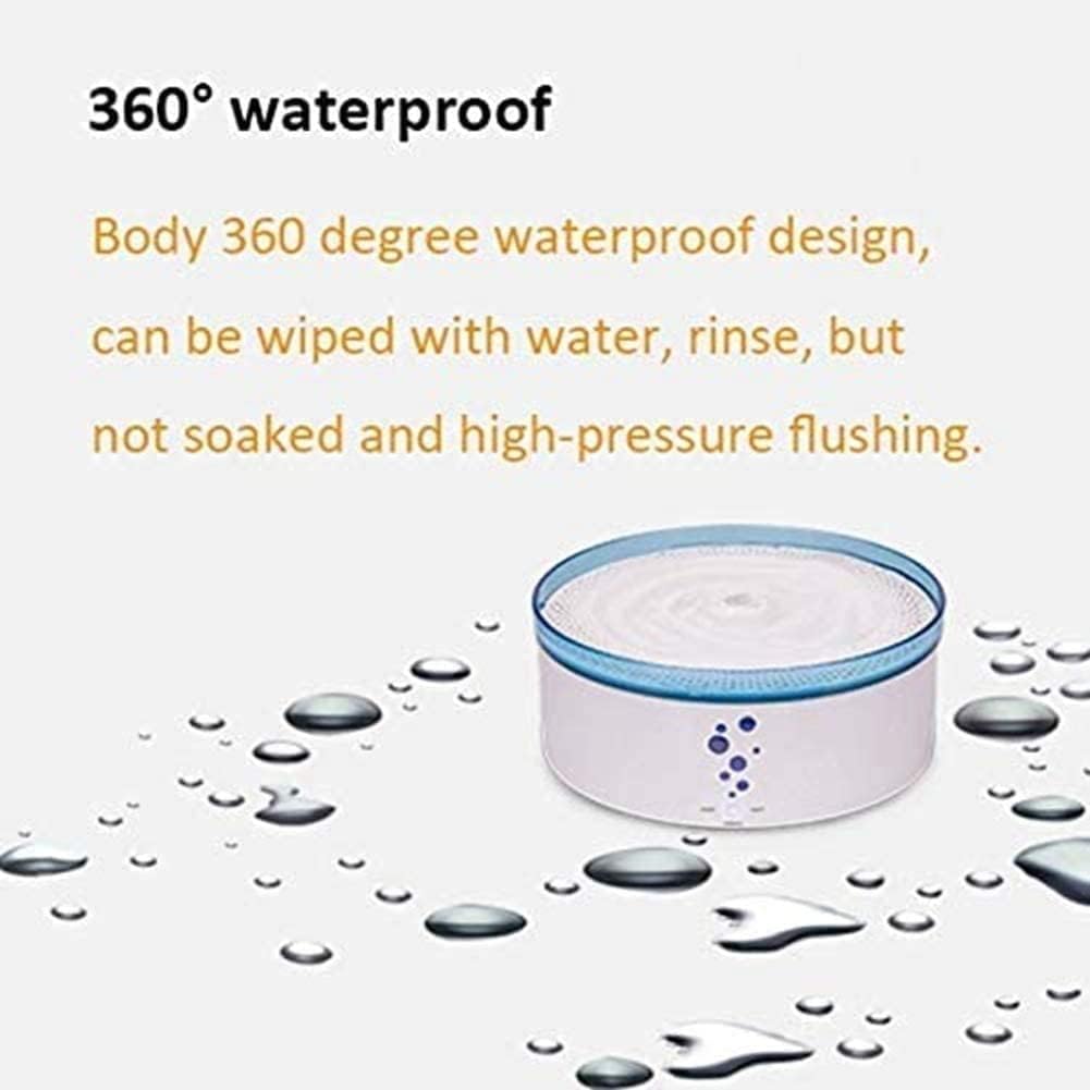 Cat Water Fountain Pet Fountain Automatic Drinking Water Dispenser for Cats Dogs Other Pets Flowing Water Easy to Clean