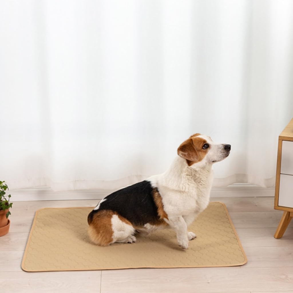 Pet Dog Bed Urine Pad Reusable Dog Pee Pad High Absorbent Diaper Pad Whelping Mats Soft Kennel Pad Training Bedding