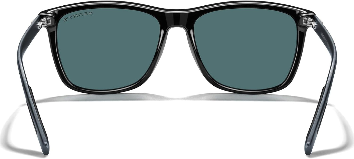 MERRY'S Unisex Polarized Aluminum Sunglasses Vintage Sun Glasses For Men/Women S8286