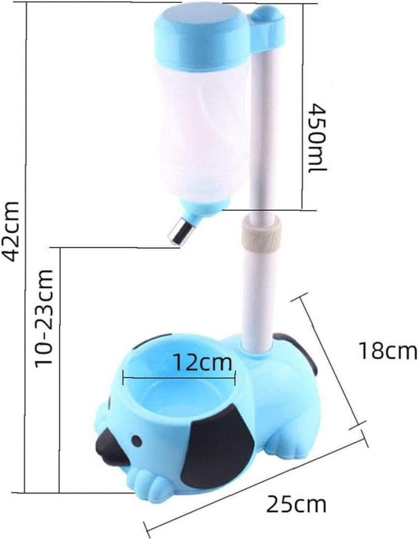 Pet Water Feeder Plastic Automatic Dog Cat Drinking Dispenser Puppy Feeder Dish Fountain Waterer Bottle