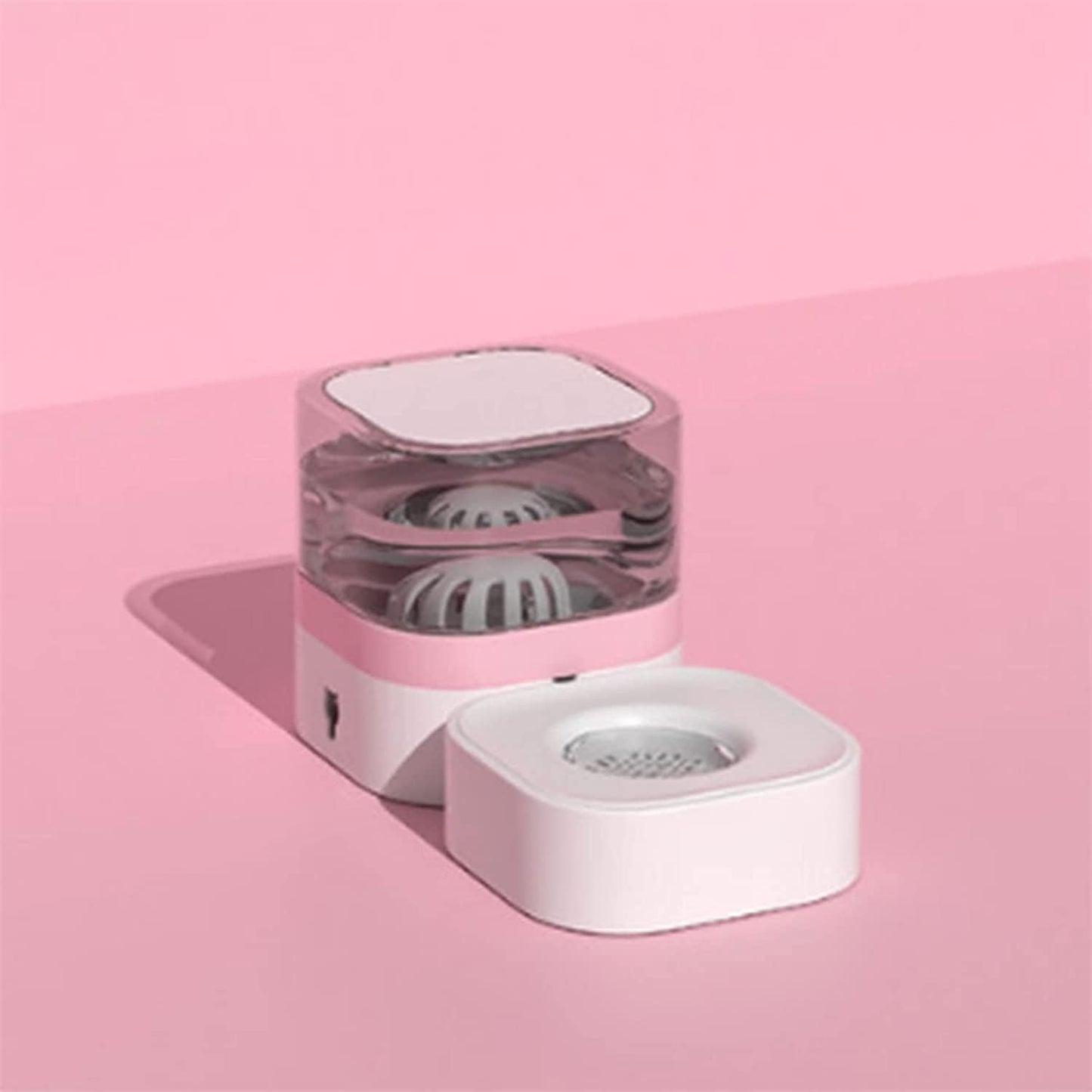 Pet Fountain Unplugged Pet Feeder Water Dispensers Set Automatic Gravity Feeder Cat Food, Dog Water Bowl and Automatic Pet Feeders Water Dispenser Pet Water Dispenser
