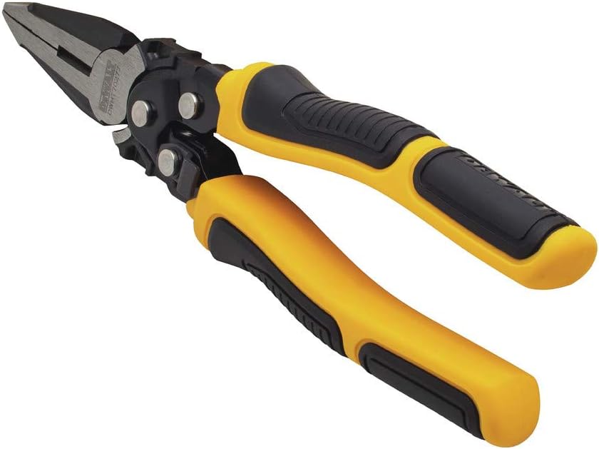 DEWALT DWHT70277 Compound Action Long Nose Pliers 9 Inch , Black
