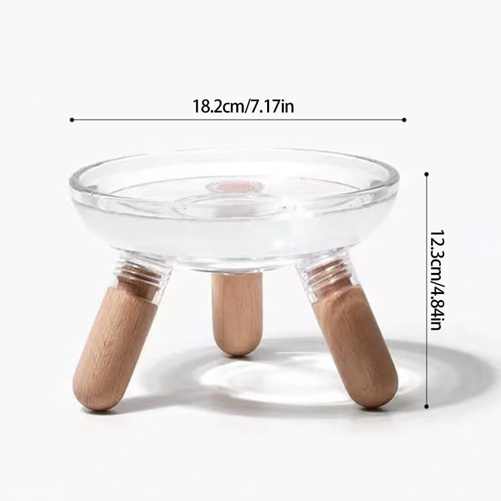 Comfortable Feeding Position for Dog with Elevated Bowl Stand Pet Feeder