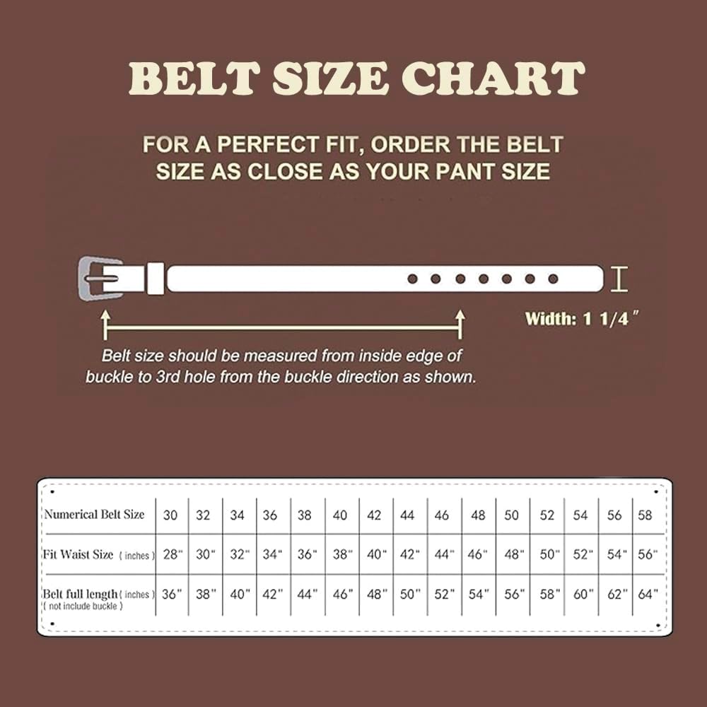 Fabio Valenti Genuine Leather Dress Belts For Men - Mens Belt For Suits, Jeans, Uniform With Single Prong Buckle