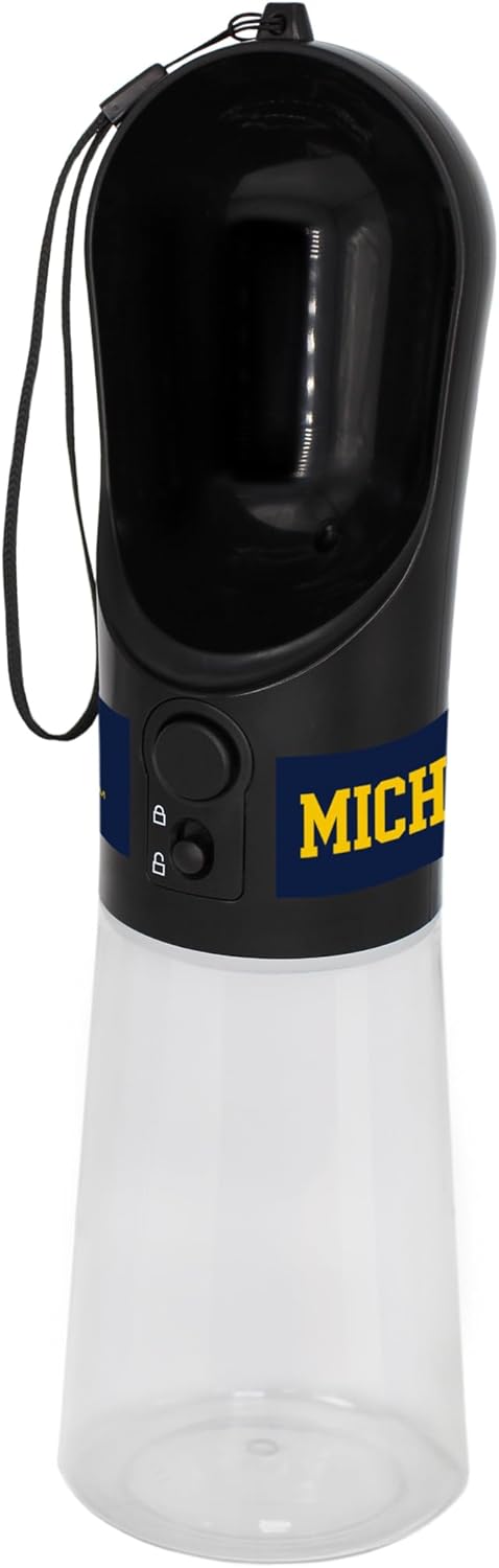 Pets First Dog Water Bottle. NCAA PET Water Bottle. Best Cat Water Bottle. Water Fountain Dispenser for Dogs & Cats.
