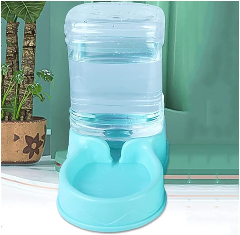 3.5L Pet Cat Automatic Feeders Large Capacity Cat Water Fountain Plastic Dog Water Bottle Feeding Bowls Water Dispenser for Cats cat Fountain (Size : Feeders) (Water dispensers)