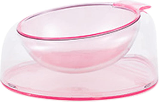 Pet Dishes Bowls with Stand for Kitten Small Dogs Food & Water Bowl 3 Tilted Elevated Bowl Protect Pet