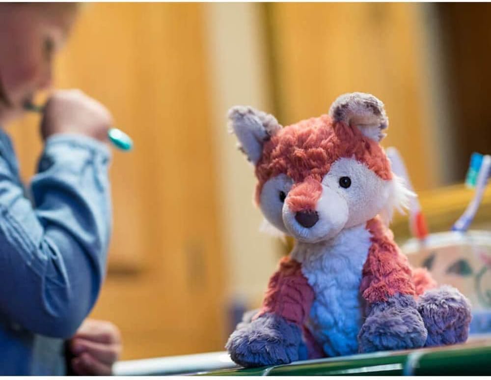 Mary Meyer Putty Stuffed Animal Soft Toy, 8-Inches, Coral Fox