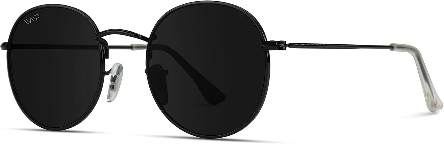 WearMe Pro - Reflective Lens Round Trendy Sunglasses