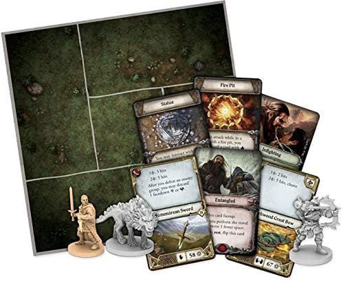Asmodee The Lord of the Rings Journeys in Middle-Earth Board Game - Epic Cooperative Adventure Game for Kids and Adults, Ages 14+, 1-5 Players, 60+ Minute Playtime