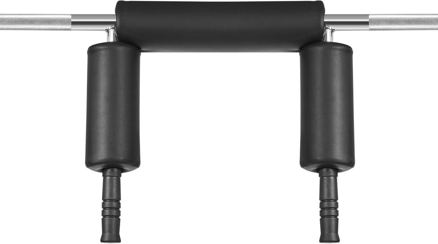 VEVOR Safety Squat Bar, 700 & 1500 LBS, Plus 500 LBS Hex Barbell Trap Bar, Ideal for Squats, Deadlifts, Lunges, Rehab