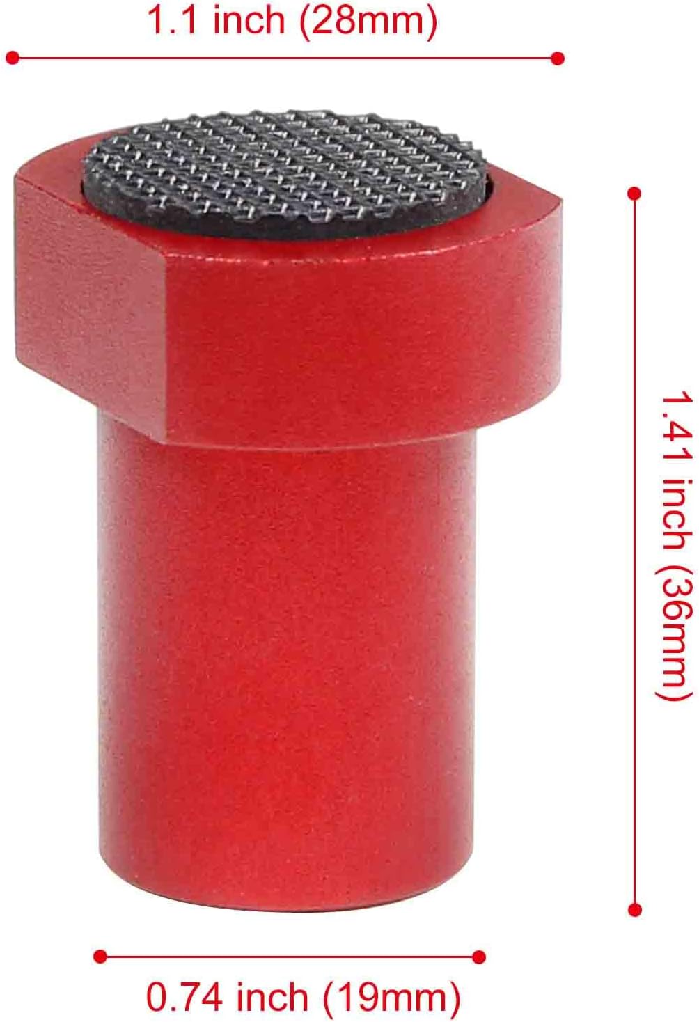 6 Pack Bench Dogs Bench Dog Clamp - Essential Accessories for 3/4 Inch (19mm) Workbench Dog Holes with Non-Slip Pads & Durable Aluminum Alloy MFT Stops