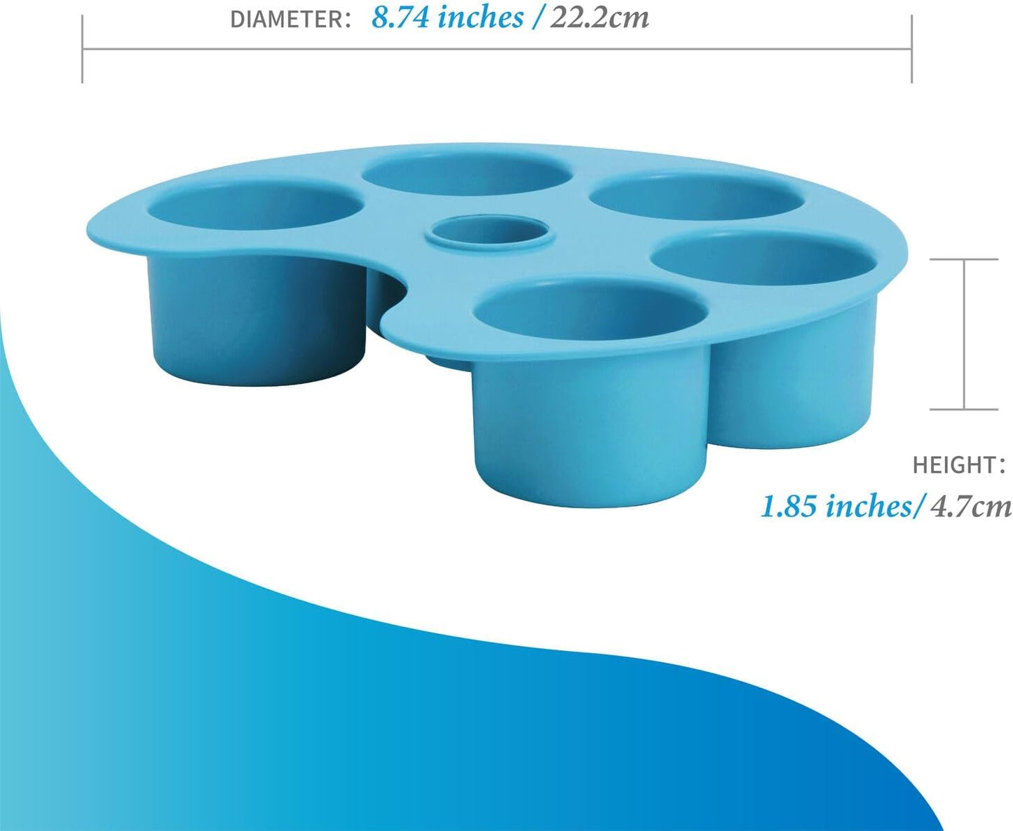 PetDreamHouse Spin Slow Feeder Bowl Insert for Dogs - Interactive Dog Food Puzzle Accessory for Slow Eating, Mental Enrichment, & Digestive Health, Palette