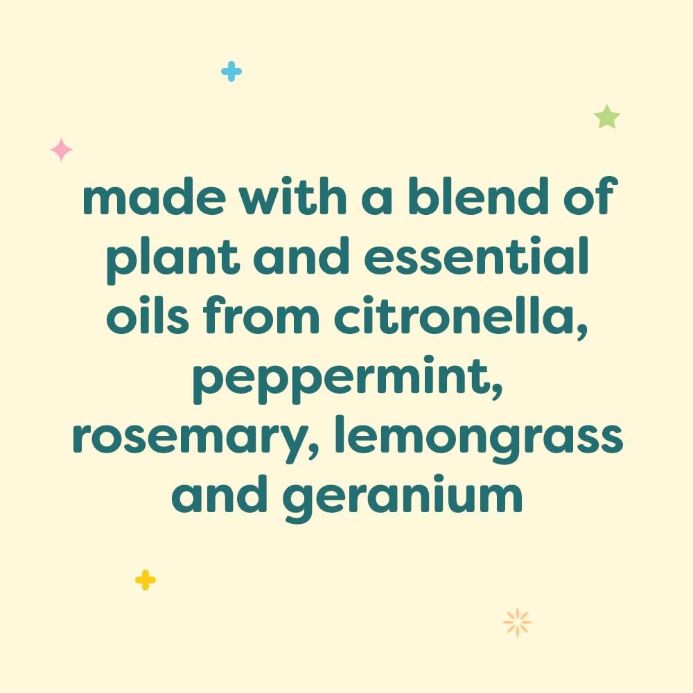 Babyganics Insect Spray, 2oz, 1 pack, Made with Plant and Essential Oils, Packaging May Vary