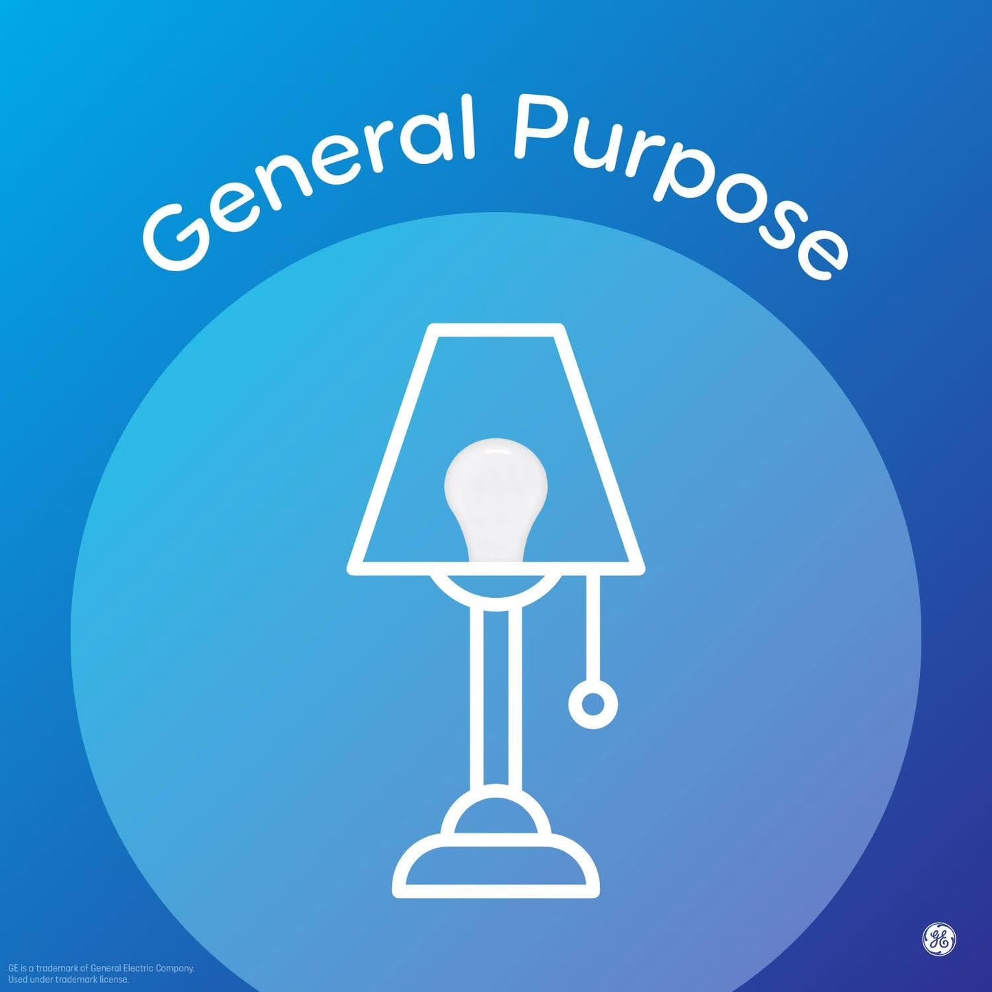 GE Daylight LED 60W Equivalent General Purpose A19 Light Bulbs (12 Pack)