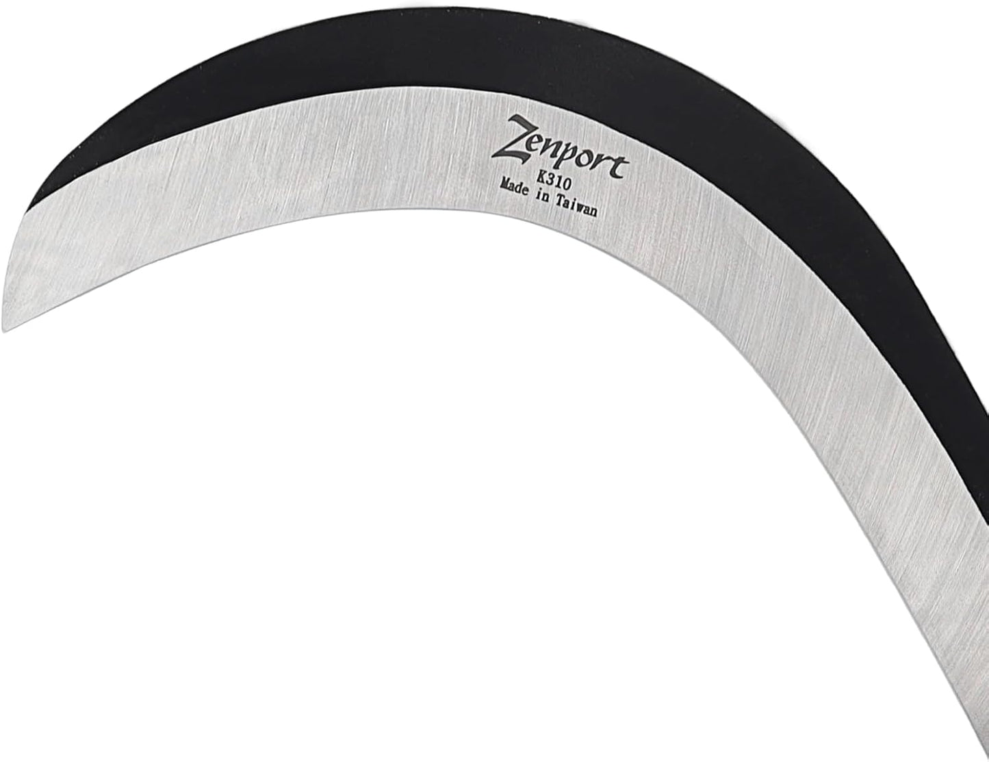 Zenport K310 Brush Clearing Sickle with 9-Inch Carbon Steel Blade and 9-Inch Aluminum Handle - Gardening/Landscaping Hand Sickle with Grip