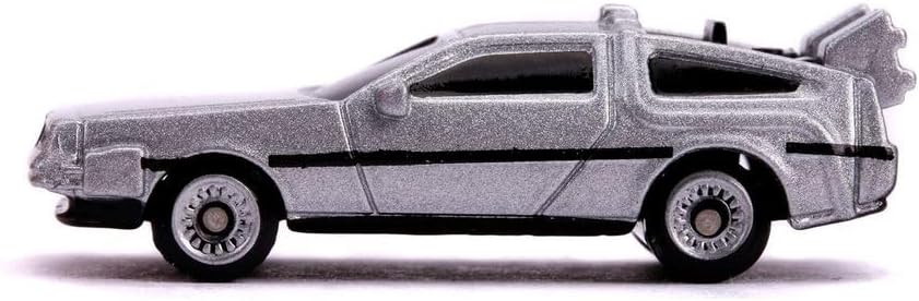 Jada Back to The Future 1.65" Nano 3-Pack Die-cast Cars, Toys for Kids and Adults