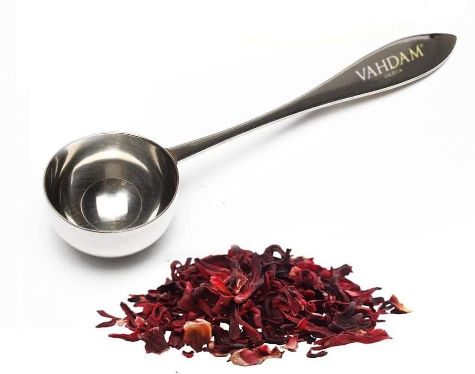 VAHDAM Perfect Measure Loose Leaf Tea Spoon | Premium Quality Stainless Steel Tea Scoop | Perfect Measuring Teaspoons To Brew 1 Cup Of Loose Leaf Tea & Matcha